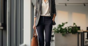 Eleganckie stylizacje do pracy na co dzień: Sekret szyku bez wysiłku