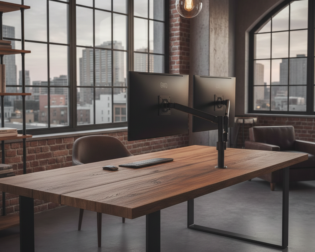 Styl industrialny w domowym wydaniu - jak połączyć metal, drewno i technologię?