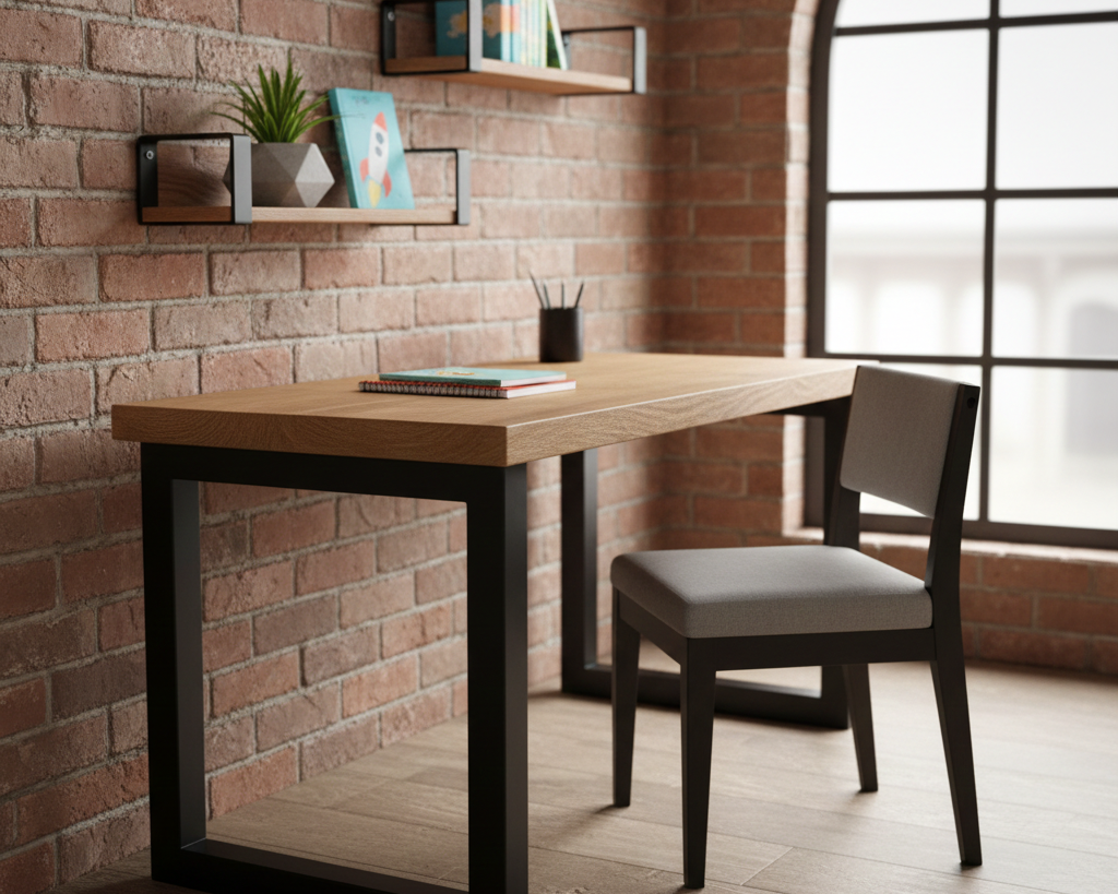 Styl industrialny w domowym wydaniu - jak połączyć metal, drewno i technologię?