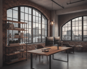 Styl industrialny w domowym wydaniu - jak połączyć metal, drewno i technologię?